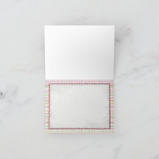 Berry Sweet Folded Notecard Bedankkaart (Binnen)