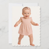 Berry Sweet Fresh Wild Strawberry Foto Verjaardag Kaart (Achterkant)