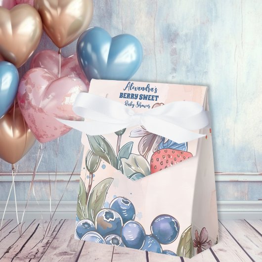 Berry Sweet Fruit Baby shower Bedankdoosjes