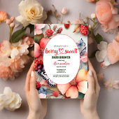 Berry Sweet Fruit Baby shower Kaart