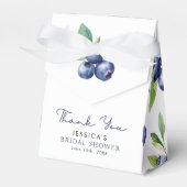 Berry Sweet Fruit Blueberries Baby shower Bedankdoosjes (Voorkant Zijde)