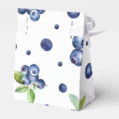 Berry Sweet Fruit Blueberries Baby shower Bedankdoosjes (Achterkant)