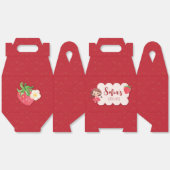 Berry Sweet geschenkdoos Bedankdoosjes (Ongevouwen)