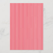 Berry Sweet Hand Drawn Bow Baby Shower Kaart (Achterkant)