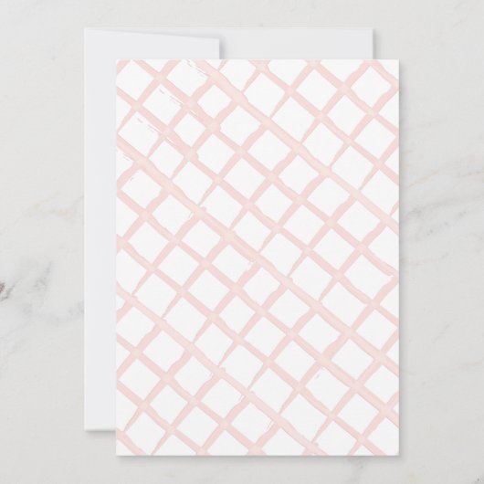 Berry Sweet Hand-getrokken Starawberry 1e verjaard Kaart (Achterkant)