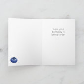 Berry Sweet Happy Birthday Kaart (Binnen)