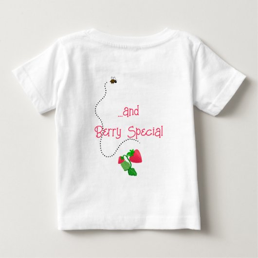 Berry Sweet "I'm One" Strawberry Bunch 1st (Achterkant)