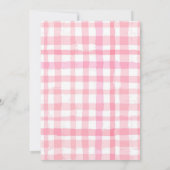 Berry Sweet Invitation | Aardbeienuitnodiging Kaart (Achterkant)