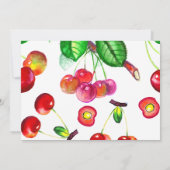 Berry Sweet Invitation Kaart (Achterkant)