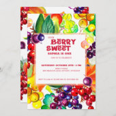 Berry Sweet Kaart (Voorkant / Achterkant)