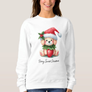 Berry Sweet Kerstmis Puppy Sweater
