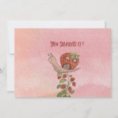 Berry Sweet Kids Verjaardagsfoto Dank u kaart (Achterkant)