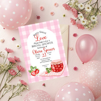 Berry Sweet Love Bruiloftsuitnodiging Kaart