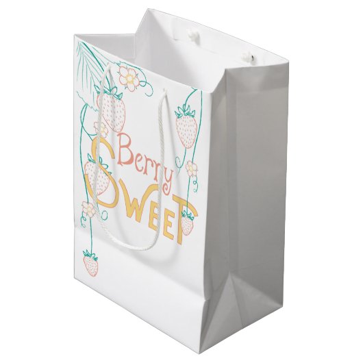 Berry Sweet Medium Cadeauzakje (Voorkant Gekanteld)