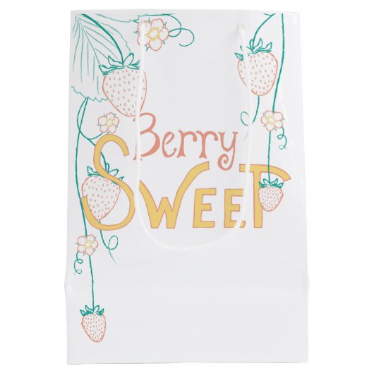 Berry Sweet Medium Cadeauzakje (Achterkant)