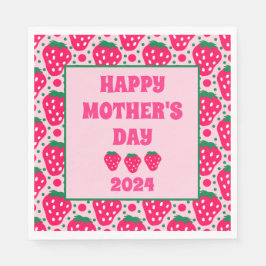 Berry Sweet Moederdag Brunch Party Servet