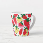 Berry Sweet Mok – Retro Aardbei Cutie (Rechterhoek)