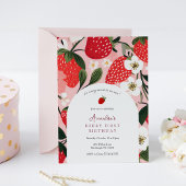 Berry Sweet om een eerste verjaardag te zijn Kaart