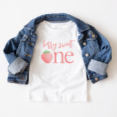 Berry Sweet One Aardbei Eerste Verjaardag Shirt