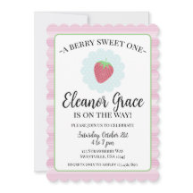 Berry Sweet One Baby shower