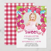 Berry Sweet One Mixed Berries Girls 1 september I Kaart (Voorkant / Achterkant)