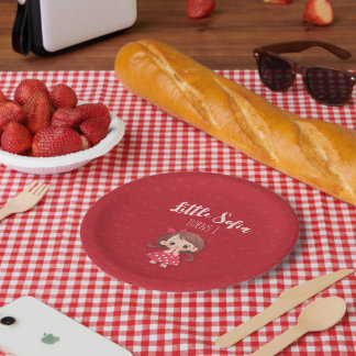 Berry Sweet Paper Bord voor Little Girl Party