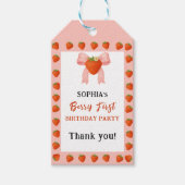 Berry Sweet Party Cadeaulabel (Voorkant)