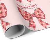Berry Sweet Party uitnodiging Cadeaupapier (Rol Hoek)