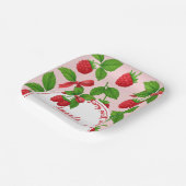 Berry Sweet Raspberry Kids Verjaardagsfeestje - Papieren Bordje (Gebogen)