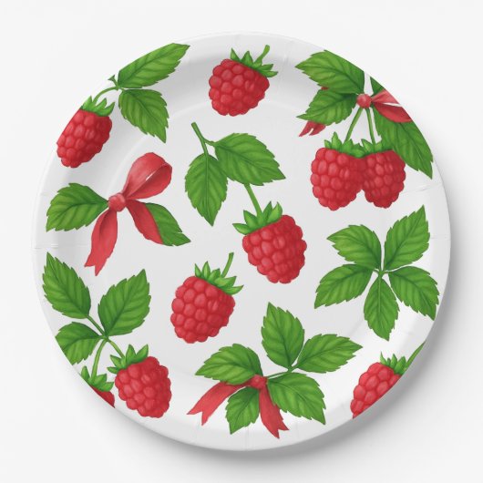 Berry Sweet Raspberry Paper Bord (Voorkant)