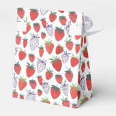 Berry Sweet Red Strawberry Verjaardag Favoriet Box Bedankdoosjes (Achterkant)