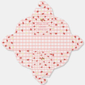 Berry Sweet Strawberry 1st Birthday Party Gift  Bedankdoosjes (Ongevouwen)