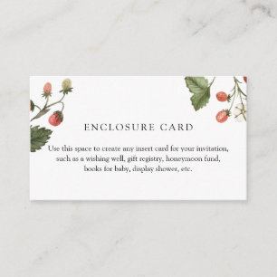 Berry Sweet Strawberry aangepaste behuizing Kaart