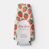 Berry Sweet Strawberry Baby shower Cooler (Voorkant)