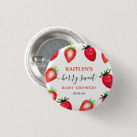 Berry Sweet Strawberry Baby shower Favoriet