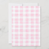 Berry Sweet Strawberry Baby shower Kaart (Achterkant)