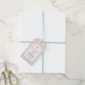 Berry Sweet Strawberry Baby Shower Thank You Cadeaulabel (Met Touw)