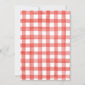 Berry Sweet Strawberry Baby shower Uitnodiging (Achterkant)