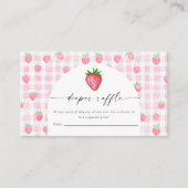 Berry Sweet Strawberry Bay Shower Enclosure Kaart (Voorkant)