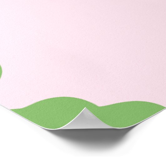 Berry Sweet Strawberry Birthday Party Poster (Hoek)