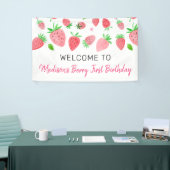 Berry Sweet Strawberry Birthday Spandoek (Beurs)