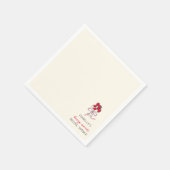 Berry Sweet Strawberry Bridal Shower Servet (Hoek)