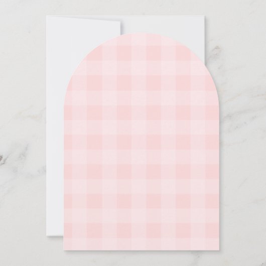 Berry Sweet Strawberry floral Baby shower Kaart (Achterkant)