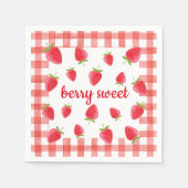 Berry Sweet Strawberry Party servet (Voorkant)