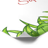 Berry Sweet Strawberry Party Welkomstbord Poster (Hoek)