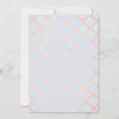 Berry Sweet Strawberry Pink White 1e verjaardag Kaart (Achterkant)