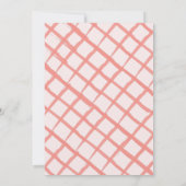 Berry Sweet Strawberry Red Baby shower per post Kaart (Achterkant)