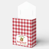 Berry Sweet Strawberry Theme Baby shower Bedankdoosjes (Geopend)