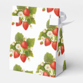 Berry Sweet Strawberry Theme Baby shower Bedankdoosjes (Achterkant)