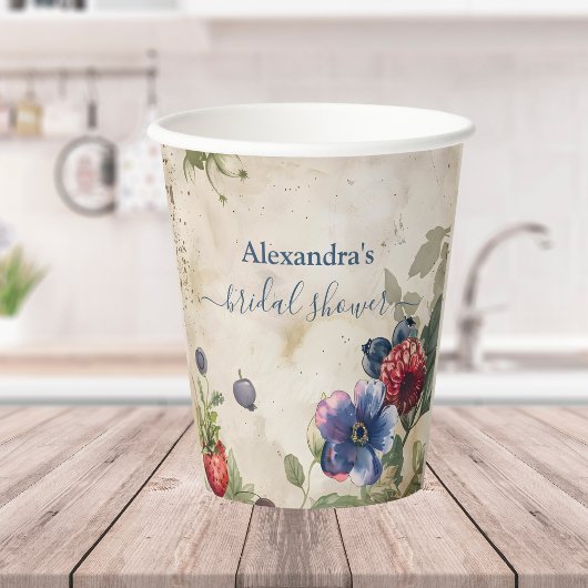  Berry Sweet Strawberry Vrijgezellenfeest Papieren Bekers